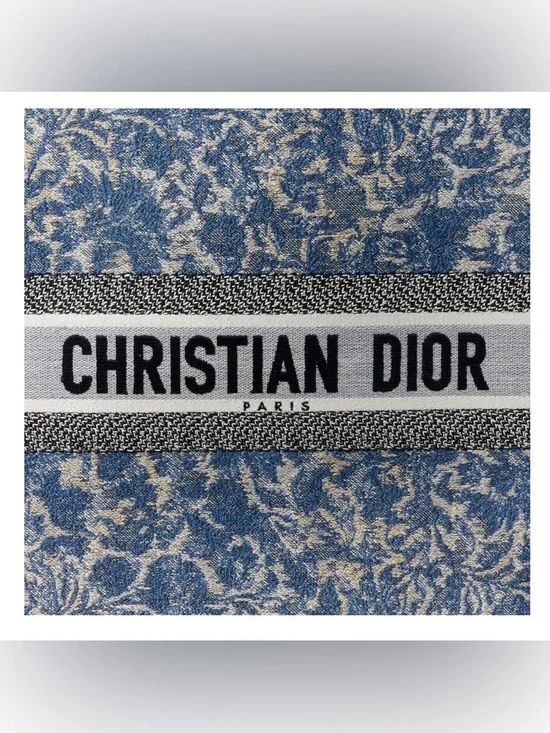 💯 Dior Brocart Motif Book Tote Bag - Picture 3 of 16